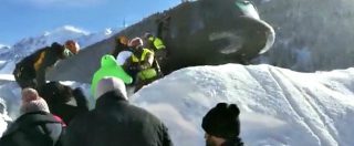 Copertina di Paura valanghe in Val Venosta: evacuati in elicottero oltre 70 turisti bloccati