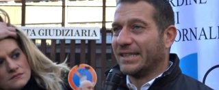 Copertina di Ostia, Spada a giudizio per l’aggressione ai cronisti di Nemo: sit-in di solidarietà dei giornalisti davanti al tribunale