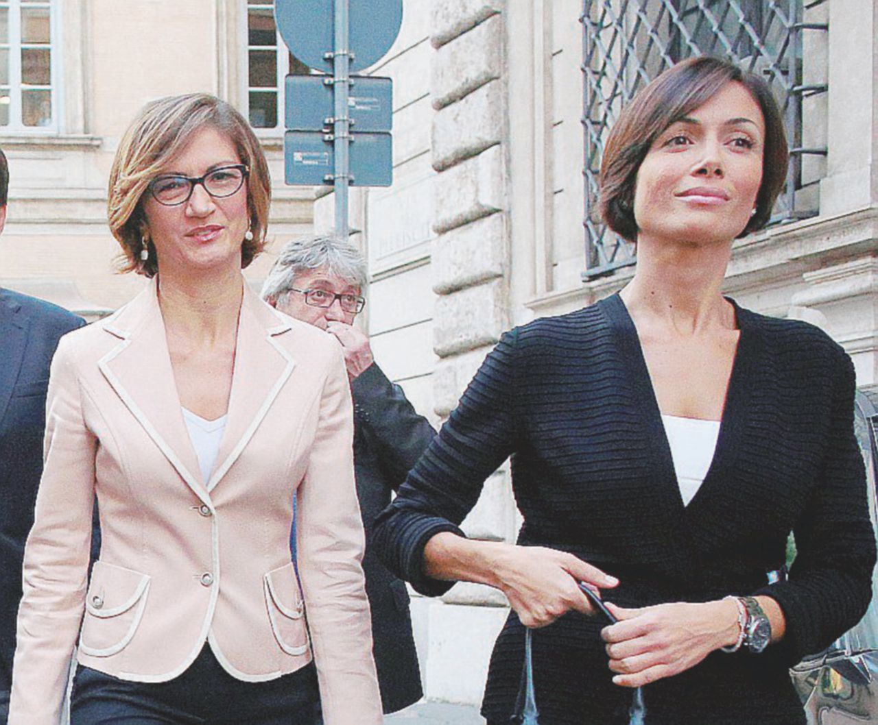 In lista - Mariastella Gelmini, a sinistra, e Mara Carfagna, a destra, candidate con Forza Italia - Ansa Quote rosa, ma per finta: le segreterie sanno già come aggirare il Rosatellum
