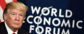 Copertina di Davos, Donald Trump: “Serve sistema commerciale equo. Metterò sempre l’America al primo posto”