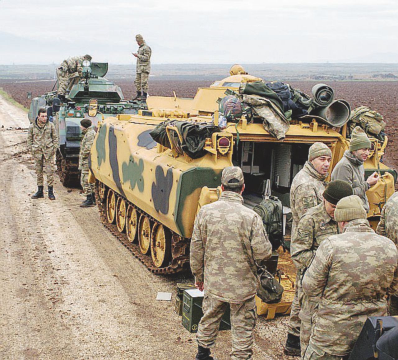 Il  “ramoscello d’ulivo” turco in testa ai curdi