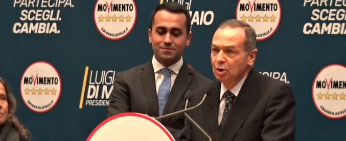 Copertina di M5s, la candidatura lampo dell’ammiraglio Veri. La presentazione prima del ritiro: “Movimento unico credibile”