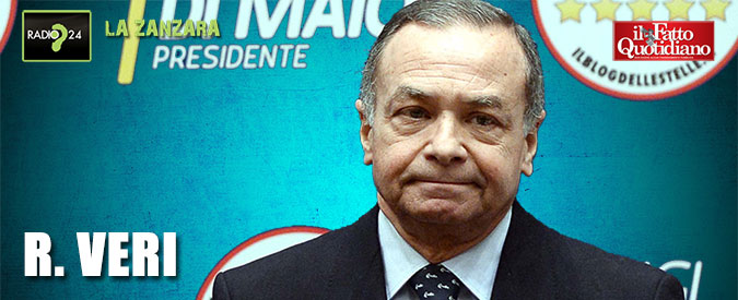 Copertina di M5s, Cruciani e Parenzo di stucco alle dichiarazioni dell’ammiraglio Veri dopo il ritiro della sua candidatura