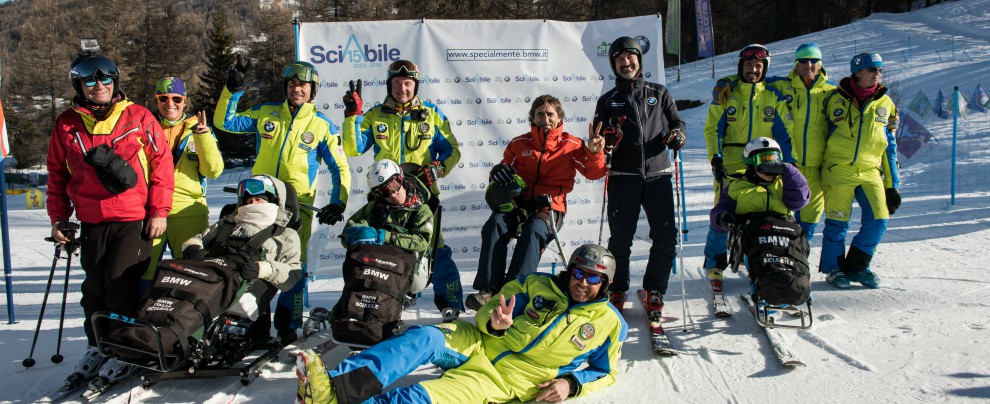 Copertina di Bmw SciAbile, quando la disabilità diventa un’occasione. Garantisce Zanardi – FOTO