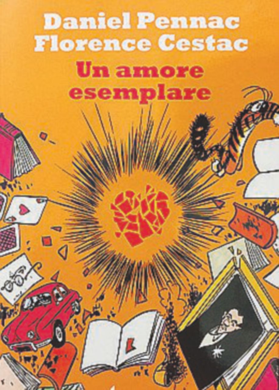 Copertina di Un amore a base di libri e campagna: la coppia ideale secondo Pennac