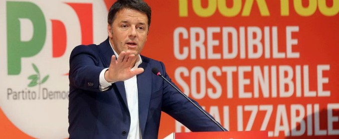Renzi: “No a promesse”. Programma Pd: crollo debito, un milione di posti di lavoro e treni gratis ai disoccupati per 6 mesi