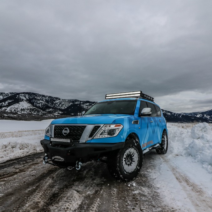 Copertina di Nissan Armada Snow Patrol, l’angelo custode delle nevi – FOTO