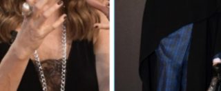 Copertina di Sanremo 2018, Alba Parietti ed Enzo Miccio litigano sui look: “Vestiti come te sarebbero ridicoli”, “Ascolta bella, di pomeriggio ti vesti come a Capodanno”
