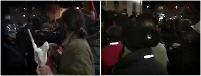 Copertina di Lucca, antagonisti contestano incontro di Casapound: scontri con la polizia