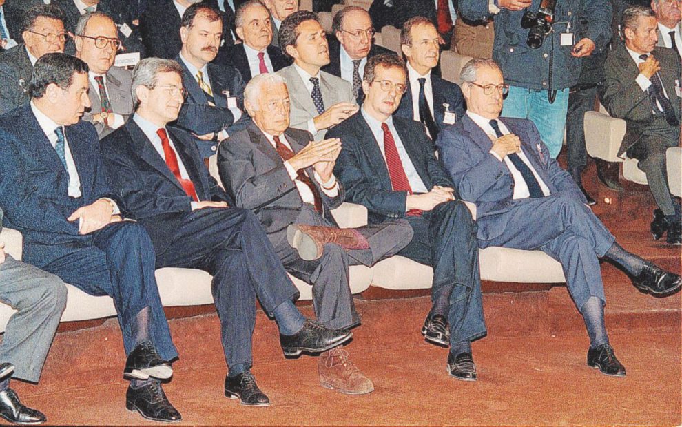 Mancino, Violante, Agnelli, Veltroni e Romiti negli Anni 90 Mancino, Violante, Agnelli, Veltroni e Romiti negli Anni 90
