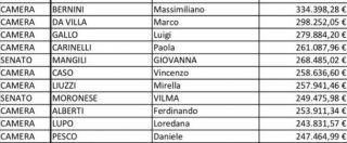 Copertina di M5s, la lista dei parlamentari che hanno restituito di più. In testa Massimiliano Bernini, Marco Da Villa e Luigi Gallo