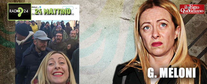 Copertina di Elezioni, Meloni: “Non sono ragazza pon-pon di Salvini e Berlusconi”. E attacca direttore Museo Egizio e centri sociali