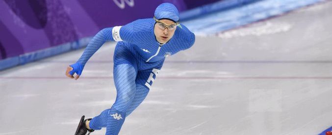 Olimpiadi invernali 2018, arriva la quinta medaglia per l’Italia: bronzo di Nicola Tumolero nel pattinaggio di velocità
