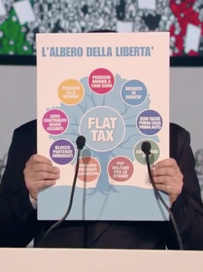 Copertina di Crozza-Berlusconi dà i numeri: “Ecco il mio programma elettorale”. Il comizio surreale è tutto da ridere