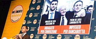 Copertina di Napoli, De Luca: “Usano i camorristi per ricattarci”. Di Maio: “Loro sono gli assassini politici della mia gente”