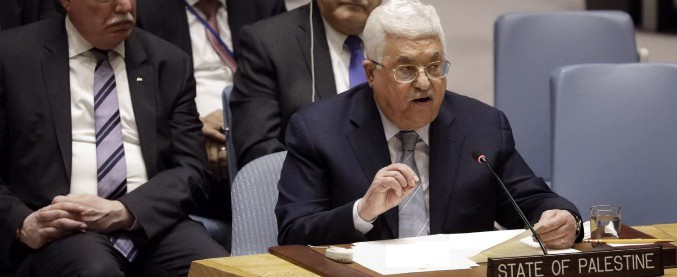 Gerusalemme, Abu Mazen a Nazioni Unite “Riconoscere la Palestina come membro” Poi lascia aula senza sentire Usa e Israele