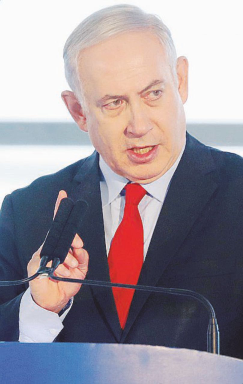 Sulle spine - B. Netanyahu - LaPresse Lahav 433, la polizia che toglie il sonno a Bibi