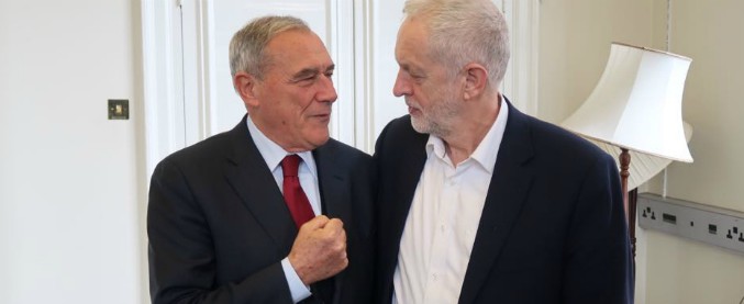 Elezioni 2018, Grasso incontra Corbyn a Londra. Al centro Stato sociale e disuguaglianze