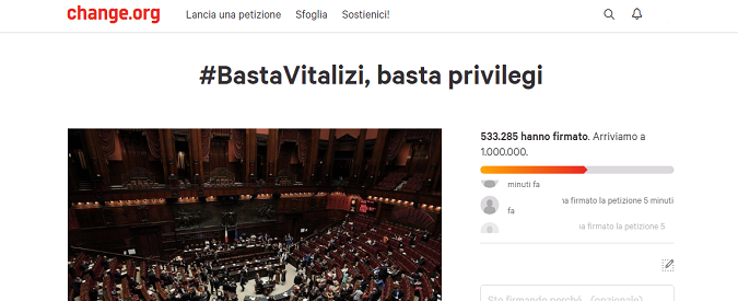#Bastavitalizi e le altre proposte dei cittadini ai partiti su Change.org