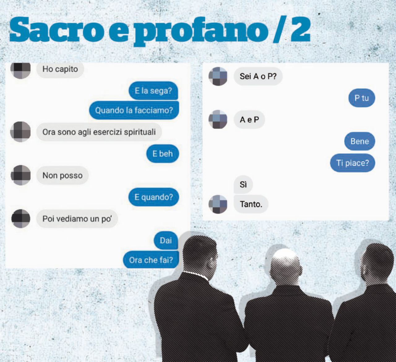 Copertina di Preti gay in chat, il dossier in mano alla Curia di Napoli