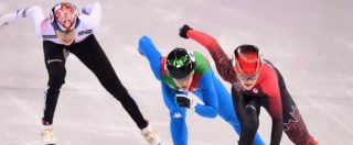 Copertina di Olimpiadi invernali 2018, Arianna Fontana bronzo nei 1000 metri di short track. Decima medaglia per l’Italia