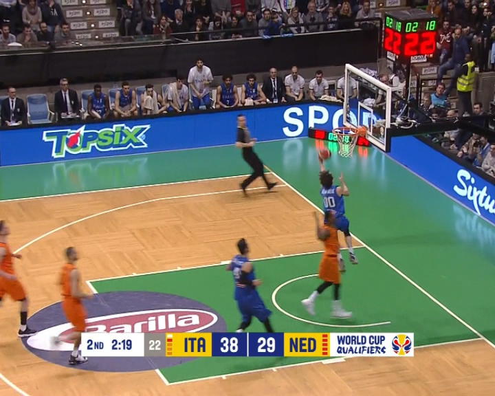 Copertina di Italia-Olanda 80-62, terza vittoria consecutiva per il basket azzurro nelle qualificazioni per i mondiali 2019