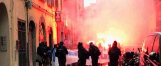 Copertina di Pisa, antagonisti provano a raggiungere il comizio di Salvini: scontri con la polizia