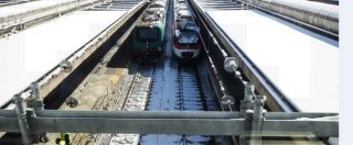 Maltempo, polemica per i treni in tilt intorno a Roma. “Mancanti o rotti i sistemi per scaldare gli scambi”