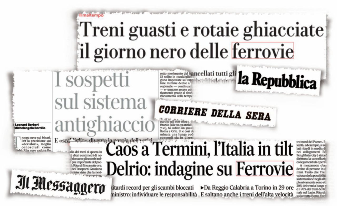 Copertina di I buchi di Fs bloccano l’Italia. Rapporto (segreto) per Delrio