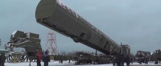 Copertina di Russia, Putin presenta il super arsenale a 3 settimane dalle elezioni: “Ecco Sarmat, il missile capace di colpire ovunque”