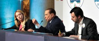 Copertina di Elezioni, Salvini Meloni e Berlusconi alla photo opportunity del centrodestra: “Mai inciuci, tra noi lealtà assoluta”