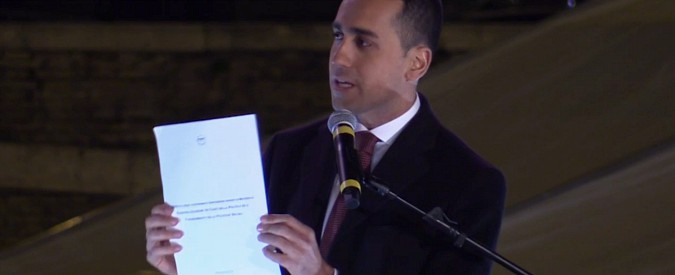 Copertina di Elezioni, Di Maio: “Dopo il Governo M5s ecco il nostro primo decreto: via vitalizi, stipendi dei parlamentari e sprechi”