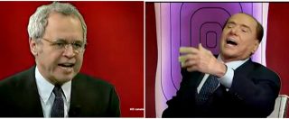 Copertina di Berlusconi, Mentana costretto a interromperlo mentre riscrive il programma M5s. E lui: “Lei è un po’ stanco”