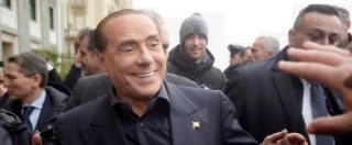 Elezioni, Berlusconi a Napoli rompe il silenzio elettorale parlando di flat tax e risparmi fiscali