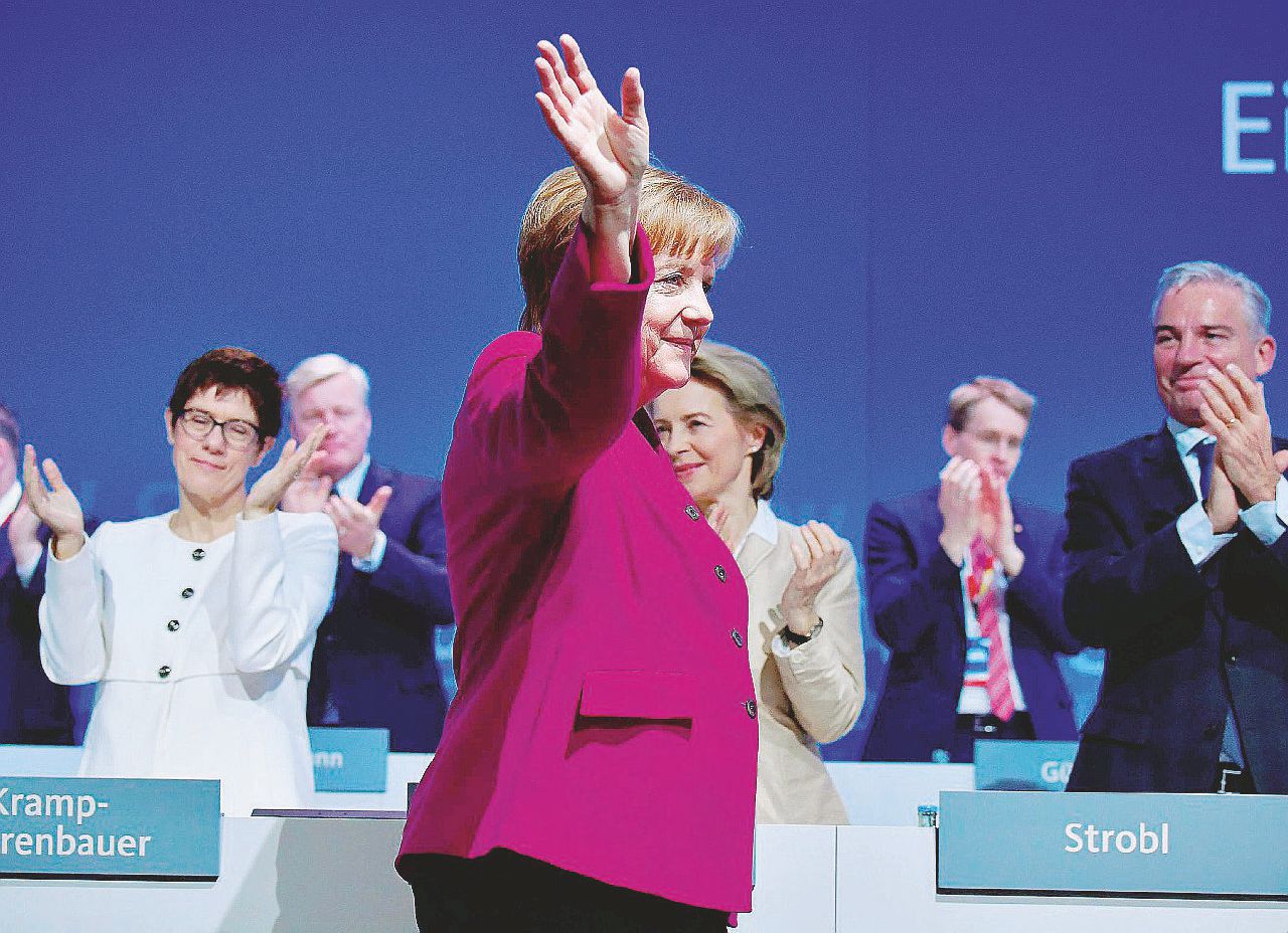 Copertina di Timbro sulla Grosse Koalition. L’Spd sceglie convinta il potere