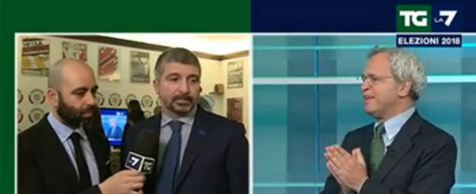 Copertina di Elezioni, Di Stefano vs Mentana: “Casapound penalizzata dalle tv, mai una prima serata”. “E che volevate fare? Fantastico?”