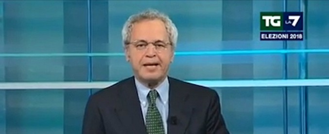 Copertina di Elezioni, Mentana resiste dopo una notte in diretta. E saluta così: “Se vi siete svegliati ora beati voi…”