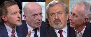 Copertina di Elezioni, Sallusti vs Emiliano: “Il suo segretario è Renzi”. “Si è dimesso. So che è un dramma per lei e Berlusconi”