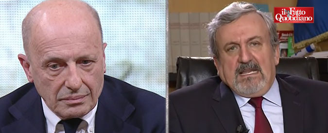 Copertina di Elezioni, Sallusti vs Emiliano: “Lei è un grillino”. “Io sono iscritto al Pd, l’ho fondato e sono una persona libera”