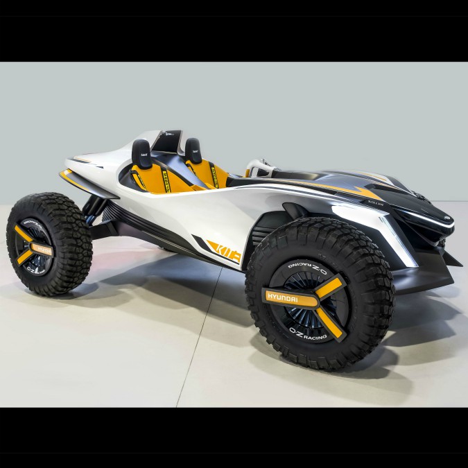 Copertina di IED Hyundai Kite, la dune-buggy a batteria viaggia anche sull’acqua – FOTO