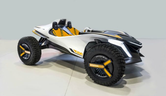 IED Hyundai Kite, la dune-buggy a 