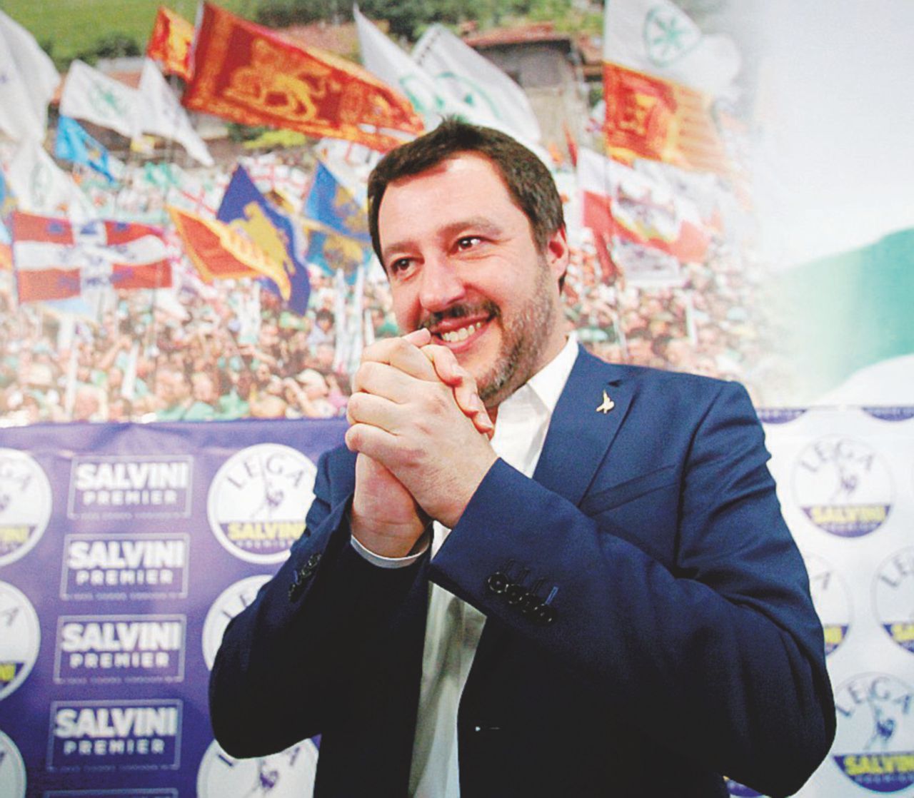 Copertina di “No, Salvini appoggi i 5 Stelle dall’esterno. Poi un accordo vero”