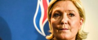 Copertina di Francia, Marine Le Pen ancora presidente del Front National chiude congresso salutando Matteo Salvini