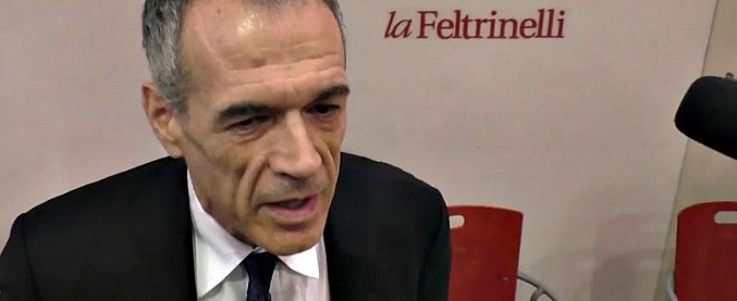 Copertina di Cottarelli: “Io premier? Quando l’ho letto ho riso, è come se l’Inter mi mettesse al posto di Icardi”
