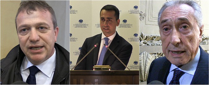 Copertina di Di Maio a Confcommercio, le reazioni degli imprenditori: “Ci ha convinto? Sì, poi vedremo che cosa riuscirà a fare”