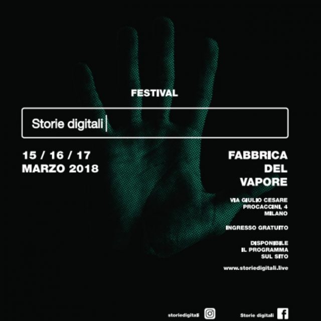 Storie digitali, dal 15 al 17 marzo a Milano incontri con Coez, Rancore e Salvatore Aranzulla