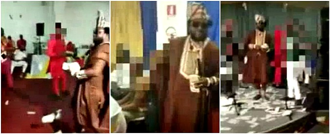 Copertina di Migranti, danze con lo scettro in mano e soldi lanciati in aria: così il trafficante si presentava su Facebook. Fermato a Catania