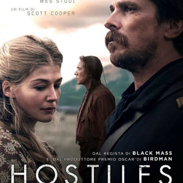 Hostiles-Ostili, il western con Christian Bale e Rosamund Pike con un messaggio contro il razzismo