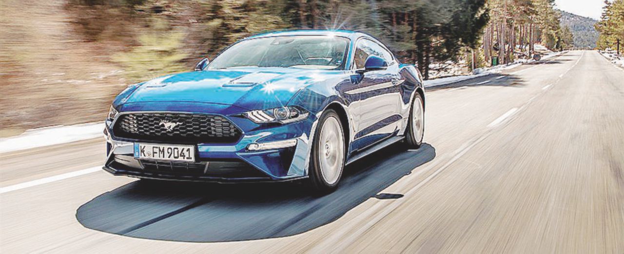 Copertina di Mustang, tecnologia e potenza per l’icona Ford