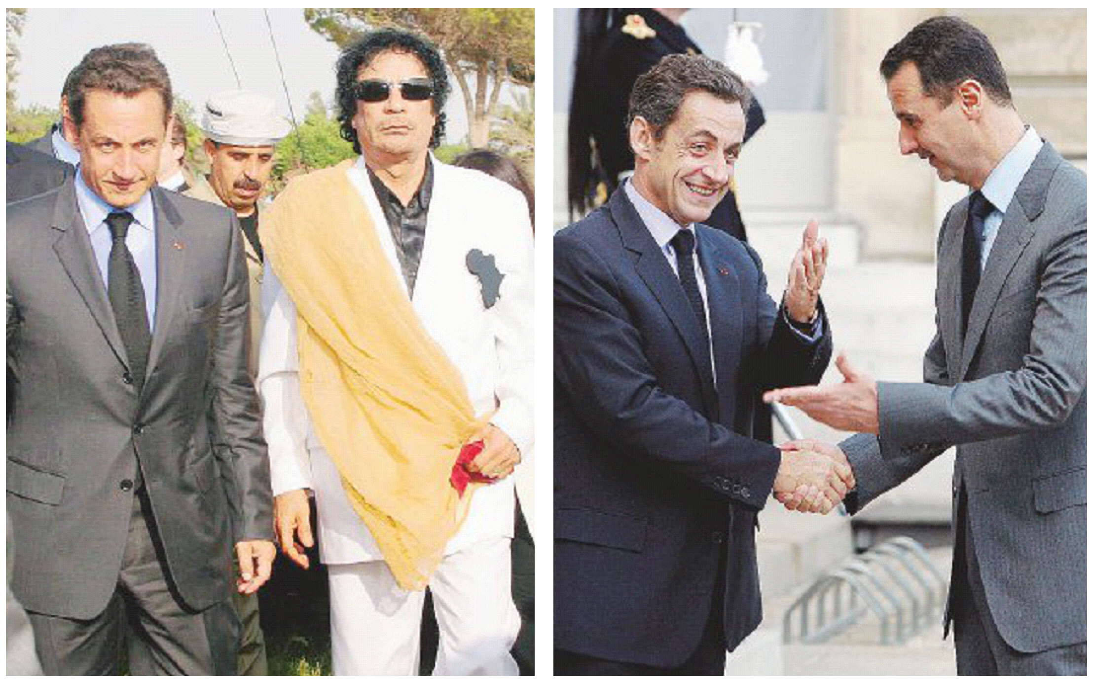 Copertina di Sarkozy fermato per i soldi “neri” del raìs Gheddafi